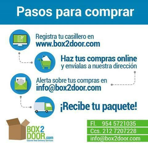 Pasos para comprar en Box2door — 4 pasos simples para recibir tus compras en Venezuela